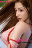 Real girl 163cm Fカップ  D5ヘッド 宣伝画像フルシリコンドール 口開閉機能 リアルな口腔構造あり 電動機能選択可能 等身大リアルラブドール