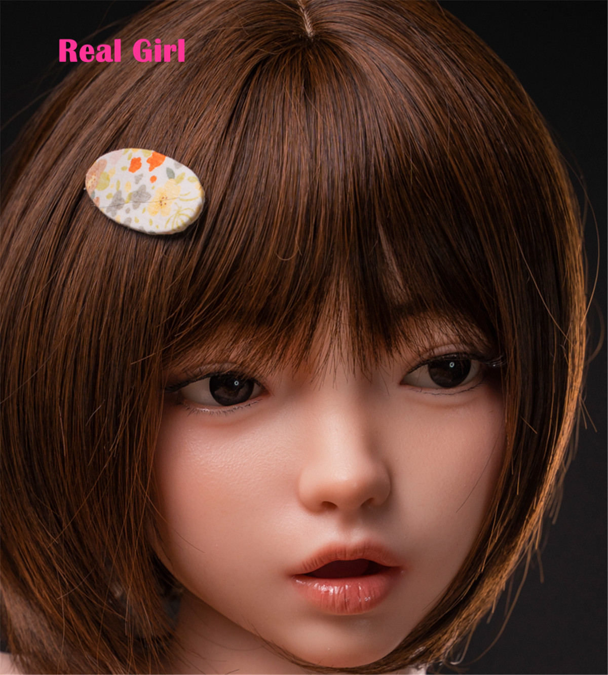 Real girl 頭部単体 D6ヘッド 口開閉機能付き リアルな口腔構造 ヘッド