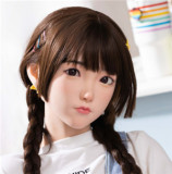FUDOLL リアル口腔 開閉機能可能 150cm Bカップ   #J024ヘッド フルシリコンドール 眉毛と睫毛植毛加工あり 等身大リアルラブドール