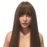 XTDOLL 158cm Fカップ  Mercatヘッド 宣伝画像TPE製ボディ+シリコンヘッド 等身大リアルラブドール