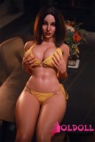 JYDOLL フルシリコン製ラブドール 163cm #佩格ちゃん スターメイク 睫毛と眉毛植毛あり