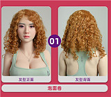 JYDOLL フルシリコン製ラブドール 163cm  #小洁（xiaojie）ちゃん スターメイク 睫毛と眉毛植毛あり