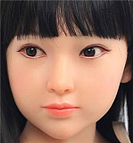 Jiusheng doll 145cm Bカップ #51 Tsukiちゃん シリコンヘッド+tpe製ボディ 掲載画像ダークブラウン肌色 等身大リアルラブドール