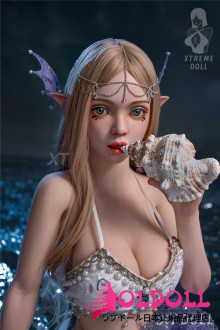 XTDOLL 157cm Eカップ  Seannaヘッド エルフ耳 宣伝画像TPE製ボディ+シリコンヘッド 等身大リアルラブドール