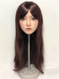 【AI美女】orange in フルシリコンドール 158cm Cカップ  #600ヘッド  ダッチワイフ