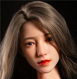 Qita Doll  フルシリコン製ドール #静香（jingxiang）ヘッド 160cm Aカップ リアルラブドール