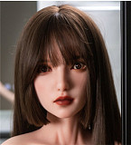 Qita Doll  フルシリコン製ドール #静香（jingxiang）ヘッド 160cm Aカップ リアルラブドール