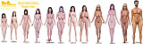 【ハロウイン祭りキャンペーン  10月23日- 11月22日まで】Irontechdoll シリコン製ラブドール ヘッドボディ自由に組合 塗装加工あり  等身大 ダッチワイフ