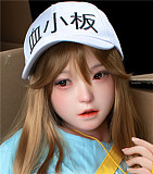 FUDOLL #7ヘッド 148cm Dカップ シリコンヘッド＋TPEボディ 眉毛と睫毛植毛加工あり 等身大リアルラブドール
