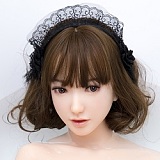 【最新作戦闘機 エアバッグ包み込み式膣、波打つお尻】Sino doll 実践向け Soft-max 167cm Fカップ S43ヘッド 宣伝画像Rメイク付き ナチュラル肌 フルシリコンラブドール