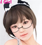 Real girl 148cm-Cカップ ヘッド R81 掲載画像はフルシリコン製 ヘッドとボディの材質選択可能 等身大リアルラブドール