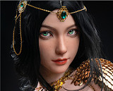 Irontechdoll 162cm Minus Aカップ  S38ヘッド  シリコン製リアルラブドール 塗装加工あり 眉毛と睫毛植毛加工あり  リアルドール 等身大 ダッチワイフ