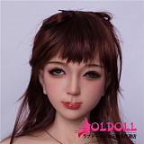 業界最新技術「フェイシャルEX」機能 耐久性も良い Sanhui Doll ＃145-4ヘッド  ボディ自由に選択可能 フルシリコン製等身大リアルラブドール