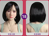 JYDOLL フルシリコン製ラブドール 163cm #洛水2.0（luoshui）ヘッド スターメイク 睫毛と眉毛植毛あり