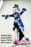 guavadoll（グアバ）番石榴 150cm Dカップ DM04(芙卡洛斯)ヘッド  ビニール（PVC）ヘッド+TPEボディ 1：1 等身大ラブドール ジョイントM16 他社と交換可能 138-150ＣＭのボディに適用 ナチュラル肌色