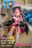 guavadoll（グアバ）番石榴 136cm AAカップ silica gelヘッド  ビニール（PVC）ヘッド+TPEボディ 1：1 等身大ラブドール ジョイントM16 他社と交換可能 138-150ＣＭのボディに適用 ナチュラル肌色