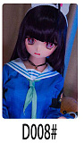 【宣伝画像と同じ衣装セット購入可能】 アニメドール wmdoll 140cm Bカップ#Y012ヘッド ソフトビニール製ヘッド+シリコン製ボディ 等身大リアルラブドール