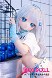 【宣伝画像と同じ衣装セット購入可能】 アニメドール wmdoll 140cm Bカップ#Y012ヘッド ソフトビニール製ヘッド+シリコン製ボディ 等身大リアルラブドール