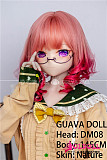 guavadoll（グアバ）番石榴 145cm Bカップ DM08ヘッド  ビニール（PVC）ヘッド+TPEボディ 1：1 等身大ラブドール ジョイントM16 他社と交換可能 138-150ＣＭのボディに適用 ナチュラル肌色