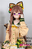 guavadoll（グアバ）番石榴 145cm Bカップ DM08ヘッド  ビニール（PVC）ヘッド+TPEボディ 1：1 等身大ラブドール ジョイントM16 他社と交換可能 138-150ＣＭのボディに適用 ナチュラル肌色