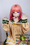 guavadoll（グアバ）番石榴 145cm Bカップ DM08ヘッド  ビニール（PVC）ヘッド+TPEボディ 1：1 等身大ラブドール ジョイントM16 他社と交換可能 138-150ＣＭのボディに適用 ナチュラル肌色