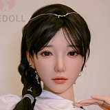 SHEDOLL 158cm Cカップ  花音(huayin)ちゃん  宣伝画像硬めシリコンヘッド フルシリコン製   ボディー材質など選択可能 等身大リアルラブドール