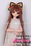 guavadoll（グアバ）番石榴 145cm Aカップ DM08ヘッド  ビニール（PVC）ヘッド+TPEボディ 1：1 等身大ラブドール ジョイントM16  ナチュラル肌色