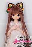 guavadoll（グアバ）番石榴 145cm Aカップ DM08ヘッド  ビニール（PVC）ヘッド+TPEボディ 1：1 等身大ラブドール ジョイントM16  ナチュラル肌色