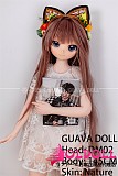 guavadoll（グアバ）番石榴 145cm Aカップ DM08ヘッド  ビニール（PVC）ヘッド+TPEボディ 1：1 等身大ラブドール ジョイントM16  ナチュラル肌色