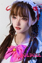 Qita Doll  #小野（xiaoye）ヘッド 166cm Cカップ メイド制服コスプレ フルシリコン製ドール  口開閉機能対応可能 リアルラブドール