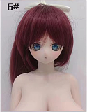 Mini Doll ミニドール  60cm普通乳 阿库娅(akuya)ちゃん ソフトビニール製ヘッド+シリコン製ボディ  軽量化 収納が便利 使いやすい 普段は鑑賞用 小さいラブドール 女性素体 フィギュア cosplay