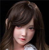 FUDOLL リアル口腔 開閉機能可能 #J014ヘッド 150cm Bカップ  フルシリコンドール 眉毛と睫毛植毛加工あり 等身大リアルラブドール