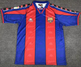 BA Home Red and Blue Retro Soccer Jersey 96-97(Name:RONALDO Number:9) ★★