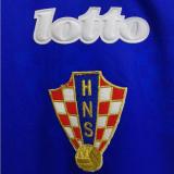 1998 Croatia Away Blue Retro Soccer Jersey