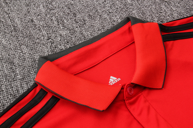 red polo tracksuit
