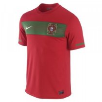 2010 Portugal Home Retro Soccer Jersey