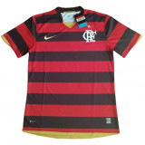 2008 Flamengo RJ Home Red And Black Retro Soccer Jersey