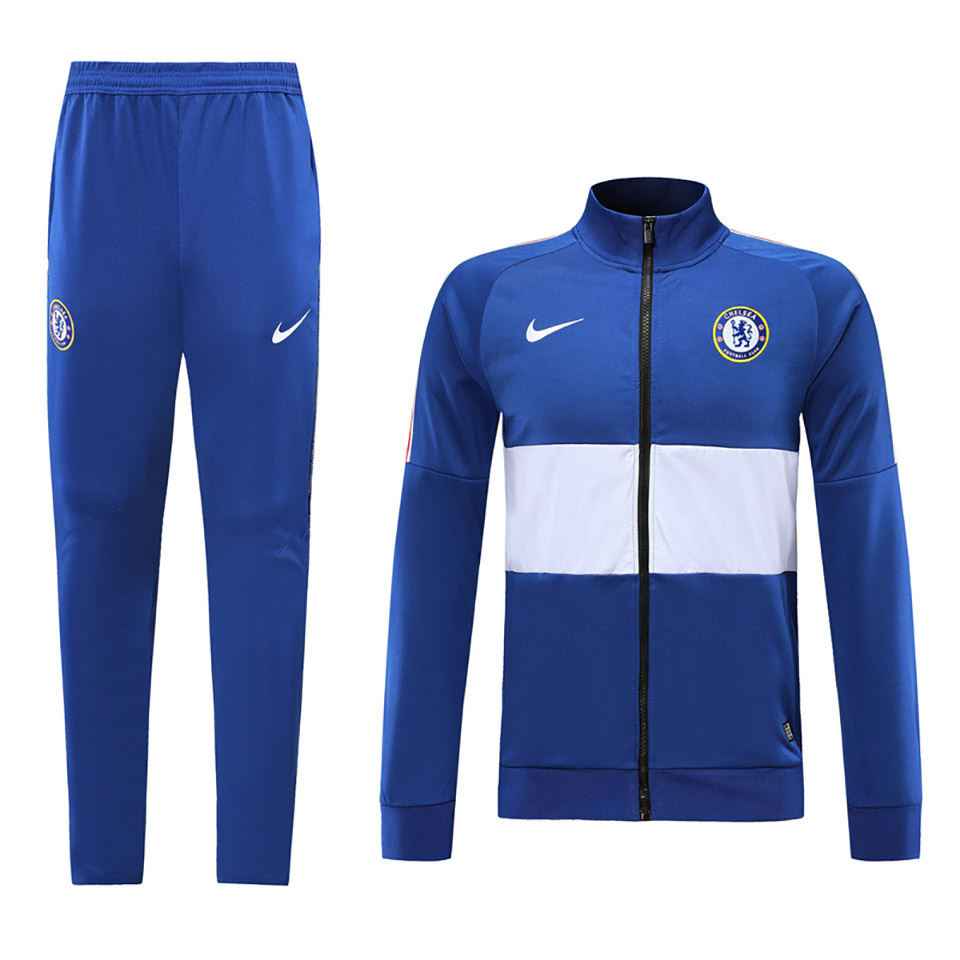 US$ 42 - 2019/20 Chelsea Blue Jacket Tracksuit Full Sets - www.brfans.com