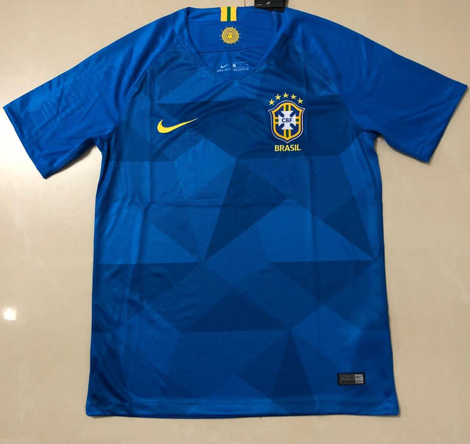 2019 Brazil Home Yellow Soccer Jersey