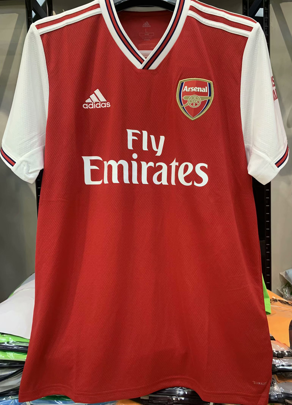 US$ 14.98 - 2019/20 Arsenal Home 1:1 Quality Red Fans Soccer Jersey ...