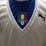 2006 Italy Away White Retro Soccer Jersey