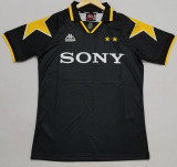 1995-1996 JUV Away Black Retro Soccer Jersey