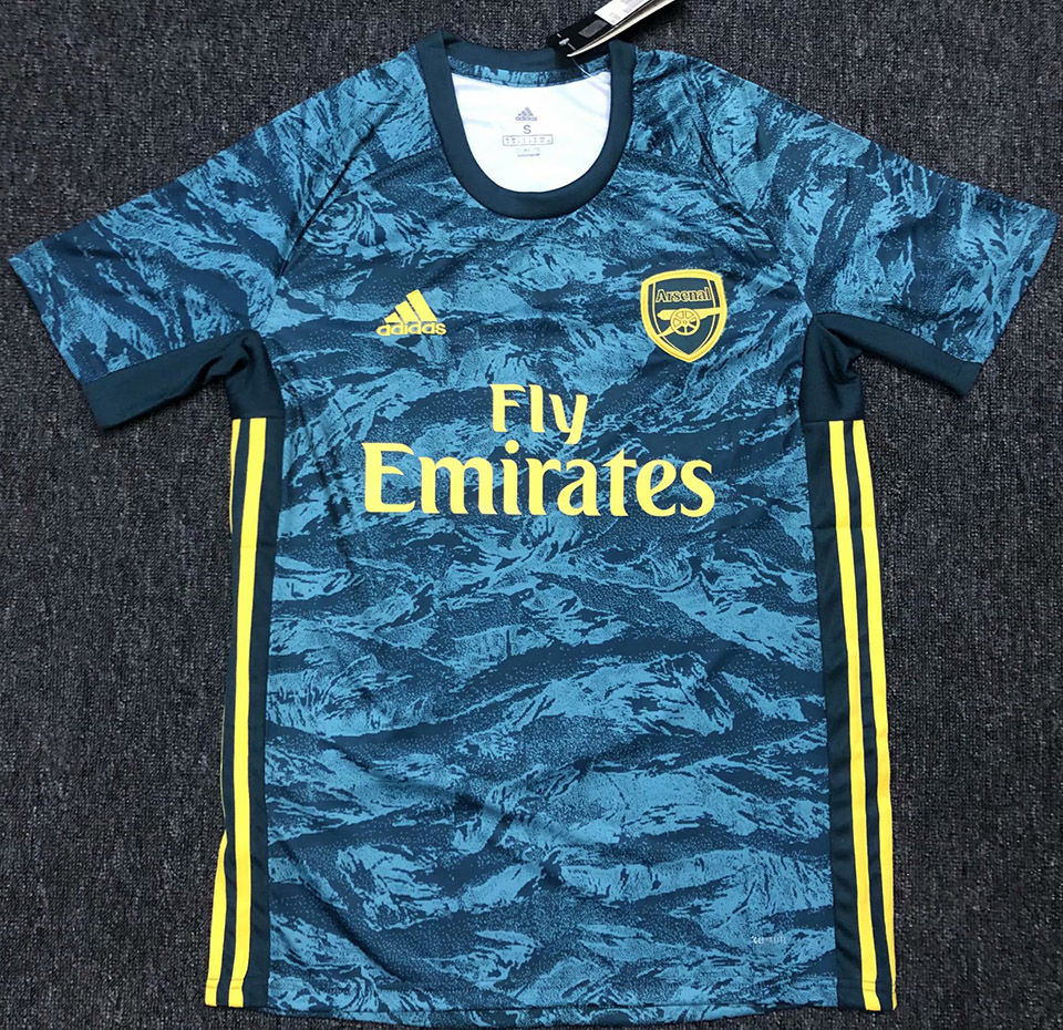Us 14 58 2019 20 Arsenal Blue Goalkeeper Soccer Jersey M Brfans Com