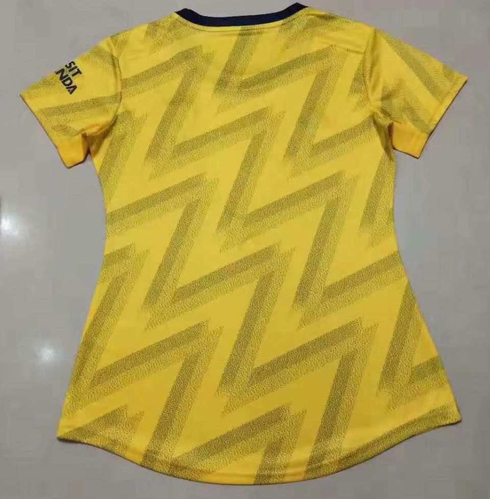 Us 14 58 2019 20 Arsenal Away Yellow Women Soccer Jersey M Brfans Com