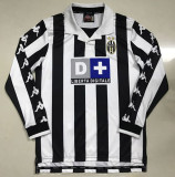 1999-2000 JUV Home Retro Long Sleeve Soccer Jersey