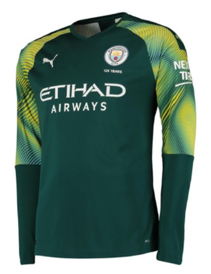 US$ 15.98 - 2019/20 Man City Green GK Long Sleeve Soccer Jersey - www ...