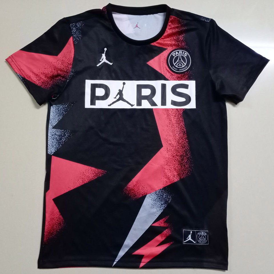 US$ 14.58 - 2019/20 PSG Paris Jordan Red And Black Jersey ...