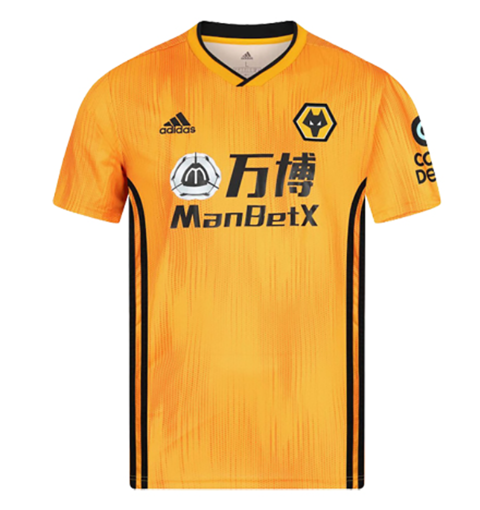 US$ 14.98 - 2019/20 Wolves Wanderers Home Yellow Fans Soccer Jersey ...