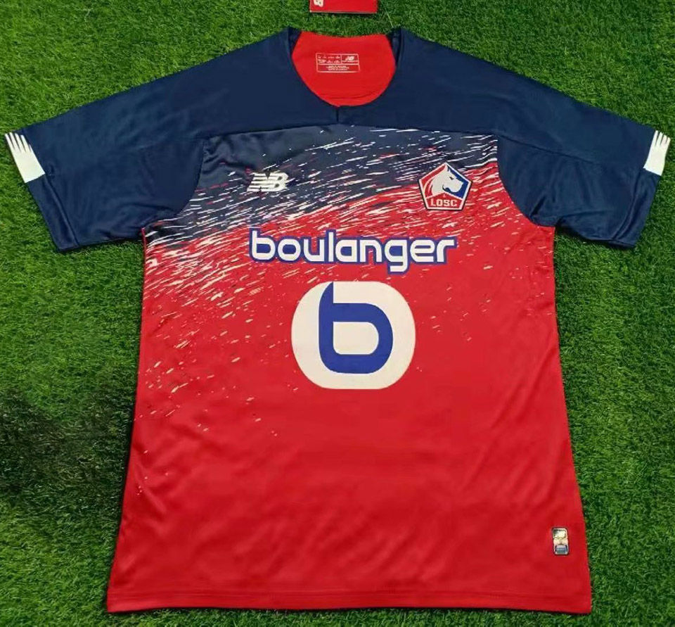 US$ 14.98 - 2019/20 Lille Home Fans Soccer Jersey - www.brfans.com