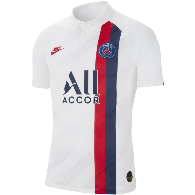 US$ 14.98 - 2019/20 PSG Paris 1:1 Quality White Away Fans Soccer Jersey ...